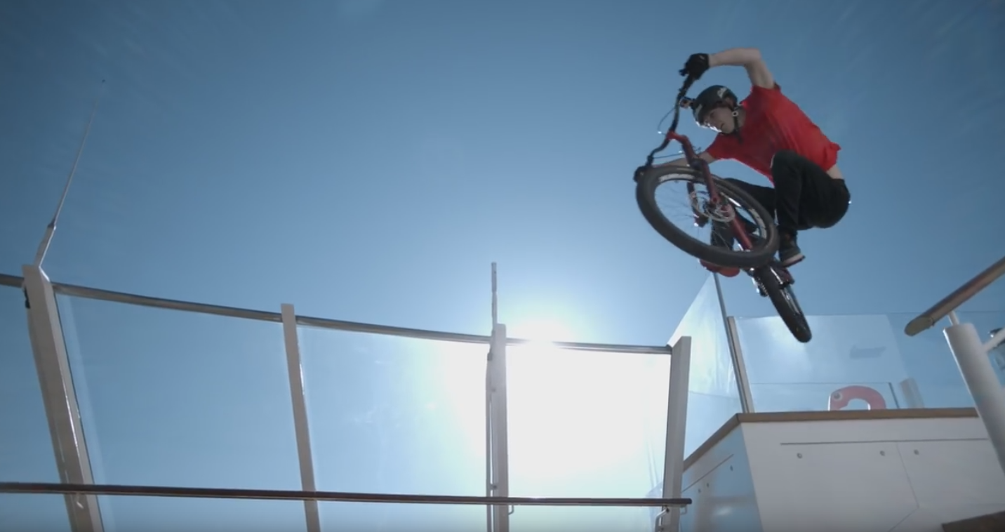 AIDAprima Trials | Fabio Wibmer "AIDA is My Playground"