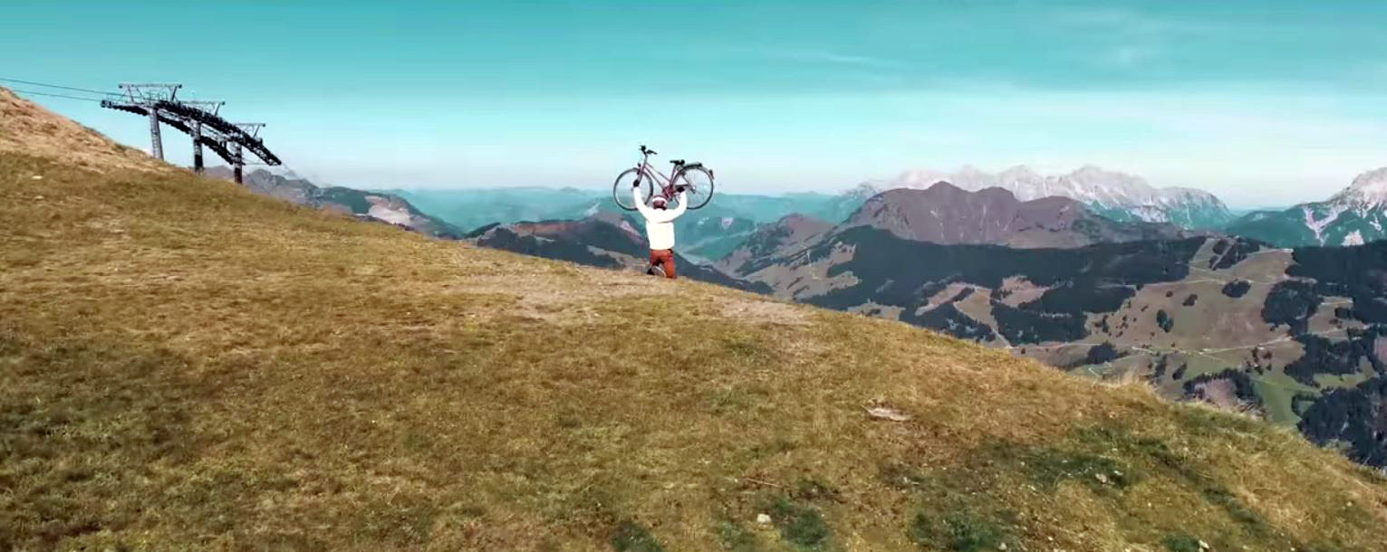 Fabio Wibmer | Out of Mind Saalbach Downhill Shredding a City Bike