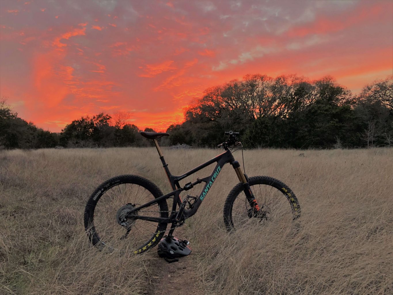 Mountain bike trails austin at sunset. This is the Ridestoke.com Photography page.
