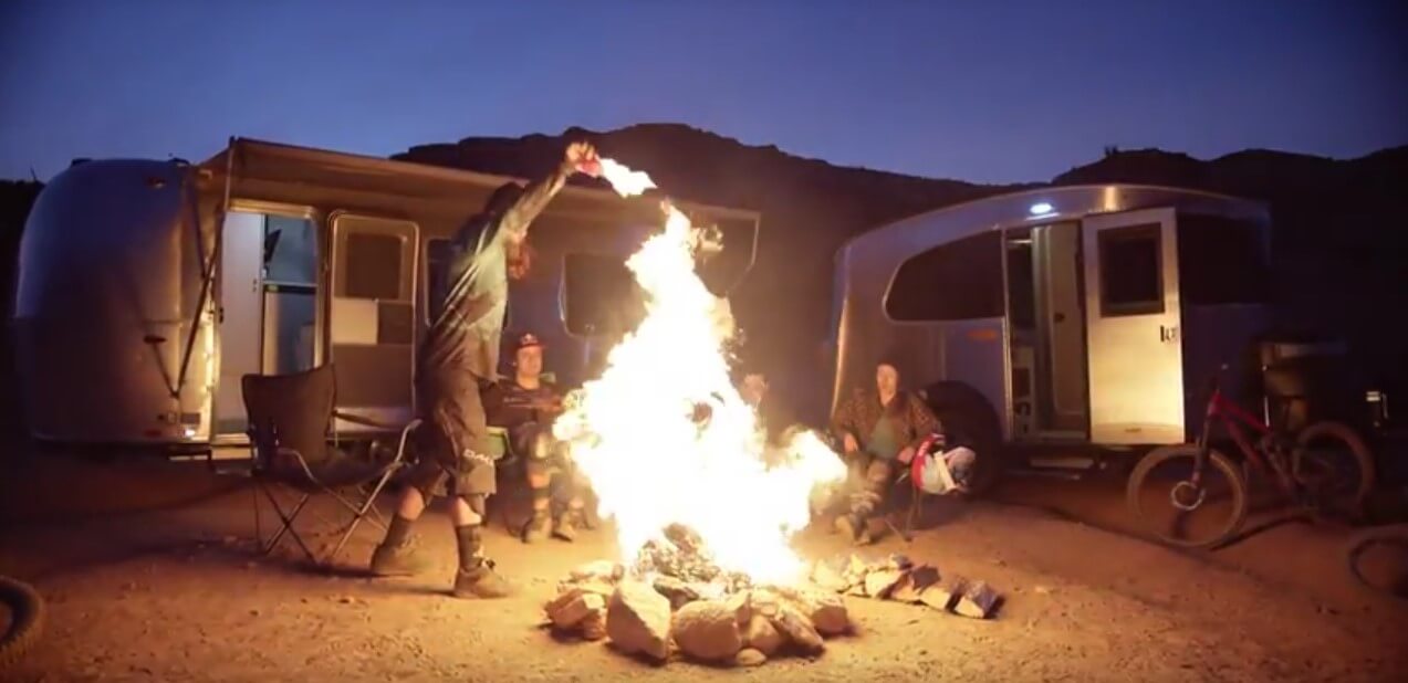 Utah Mountain Biking Dakine riders Graham Agassiz, Casey Brown, Carson Storch, and Thomas Vanderham