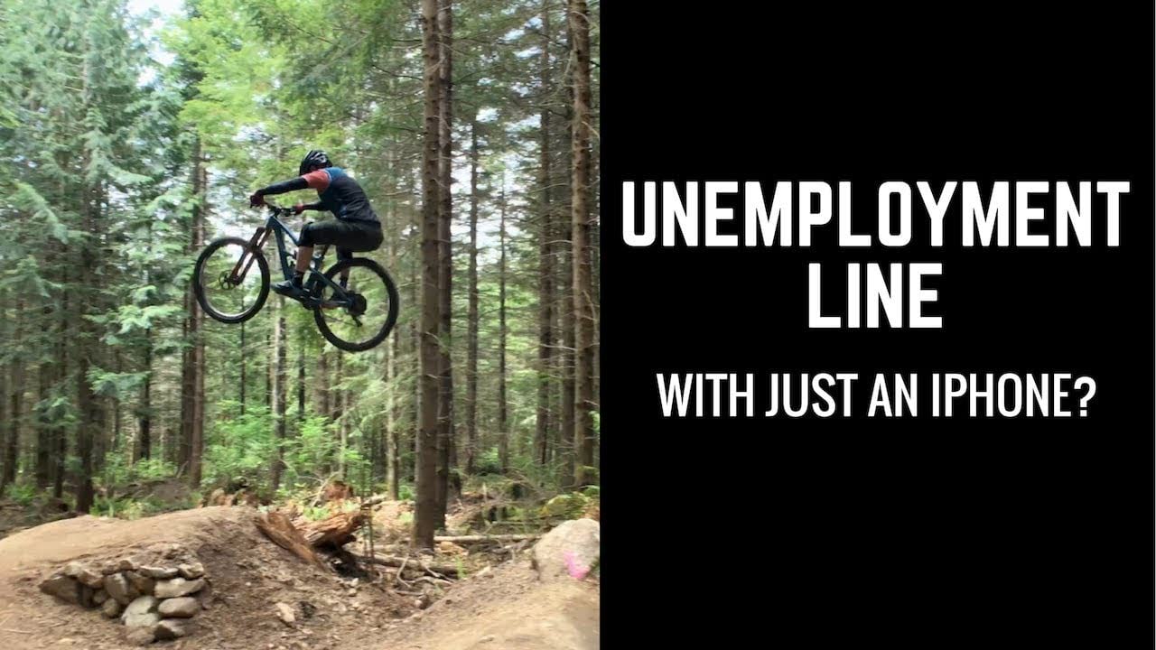 Jeff Kendall-Weed Rides Unemployment Line Trail Flowy Sequence