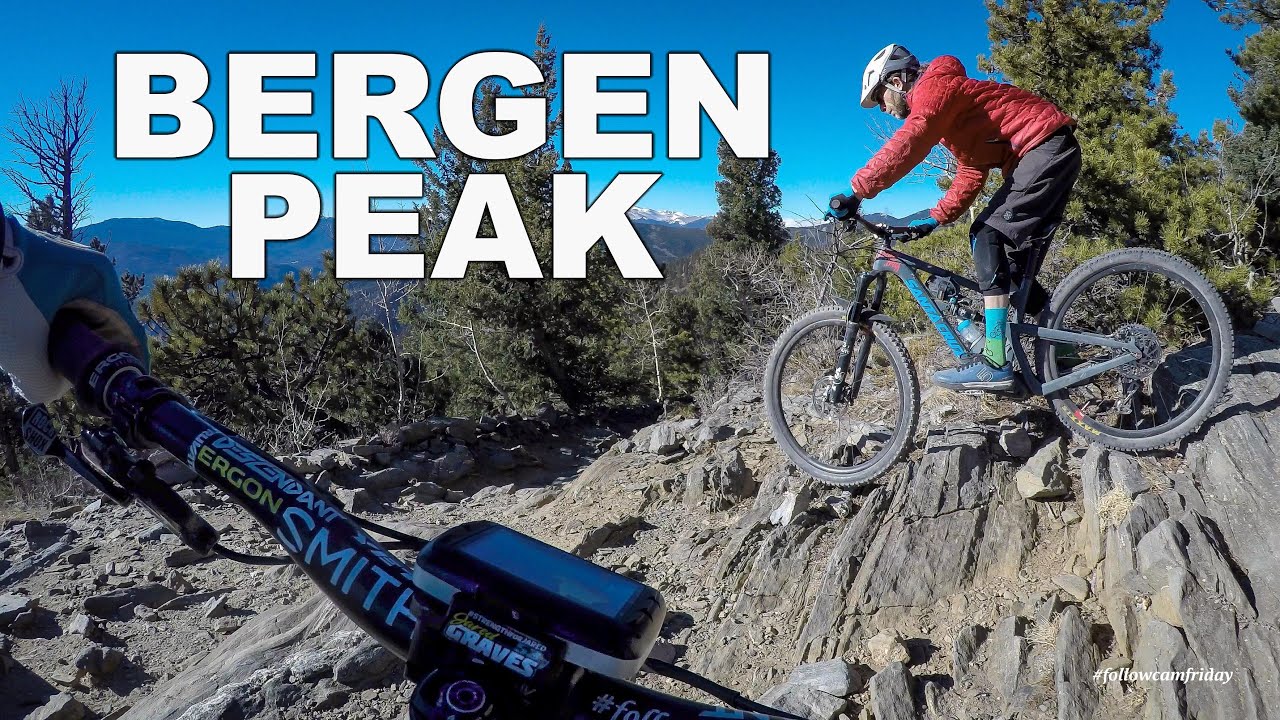 Video: Mountain Biking Bergen Peak, Colorado | Nate Hills | Happy New Year!