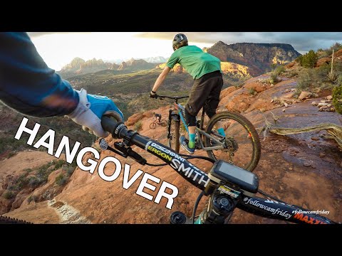 POV Footage of Riding Hangover Trail In Sedona AZ