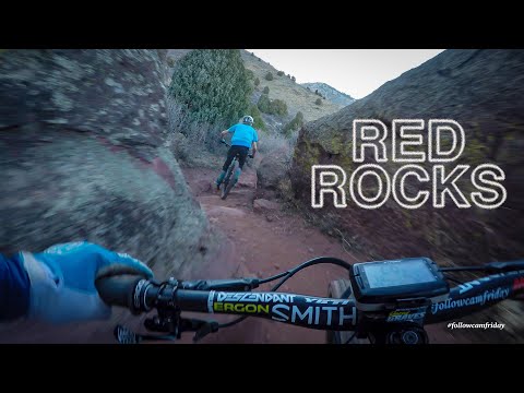 POV Footage of Nate Hills Mountain Biking Red Rocks