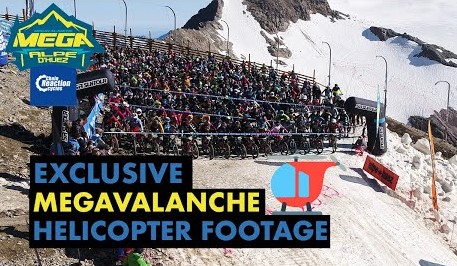 Watch: Birds Eye View Megavalanche Helicopter Footage