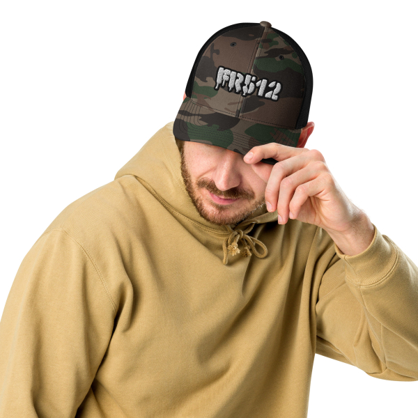 FR512 Camouflage Trucker Hat - Image 26
