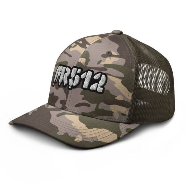 FR512 Camouflage Trucker Hat - Image 38